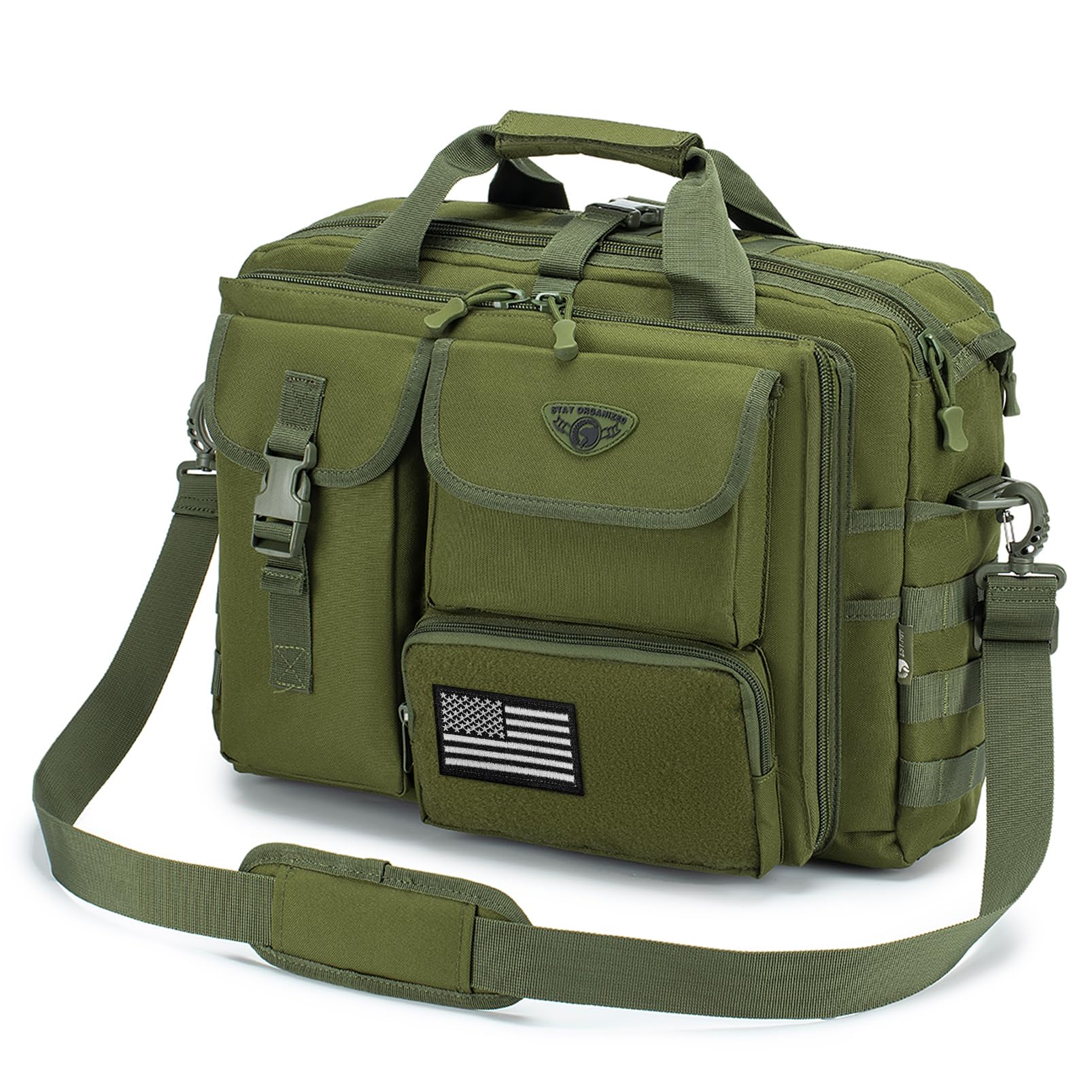 Stypos Tactical Messenger Bag for Men Military Use Laptop Protection 15.6/17.3 Inch
| Stypos Tactical Briefcase for Men